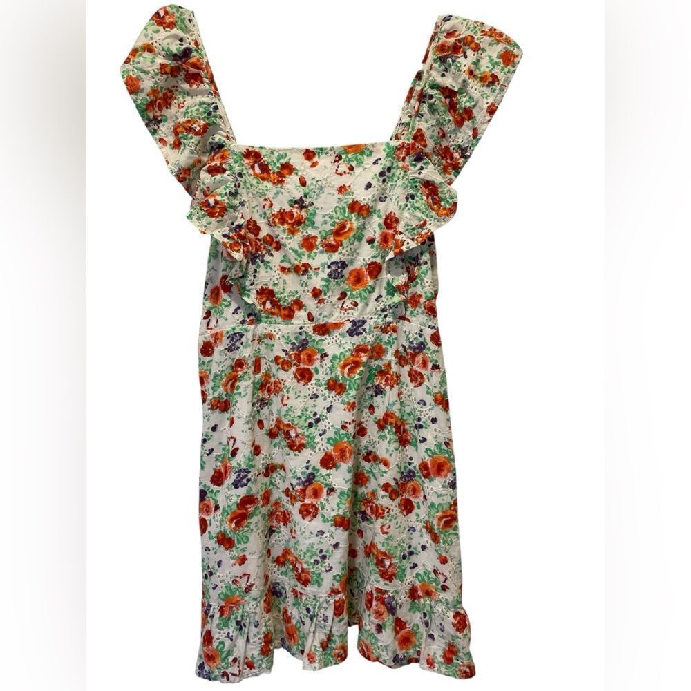 Blue rain Floral women Dress size M